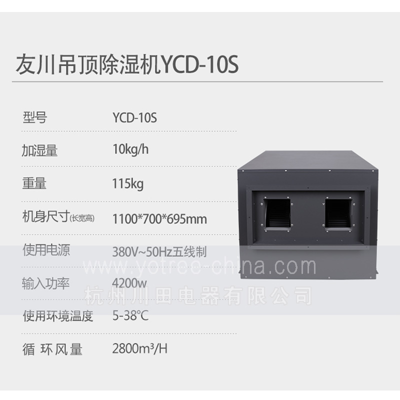 5、YCD-10S  地下室吊頂除濕機 技術參數.jpg